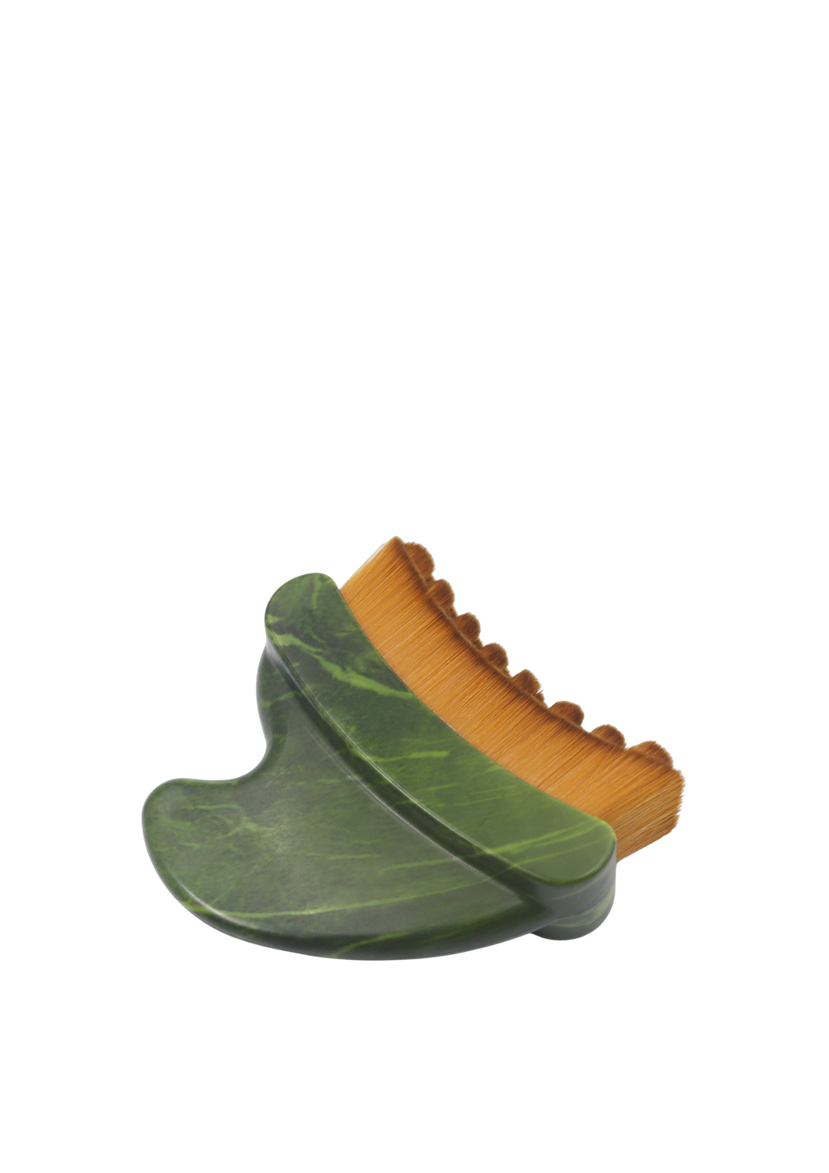 Gua Sha Dry Brush side view