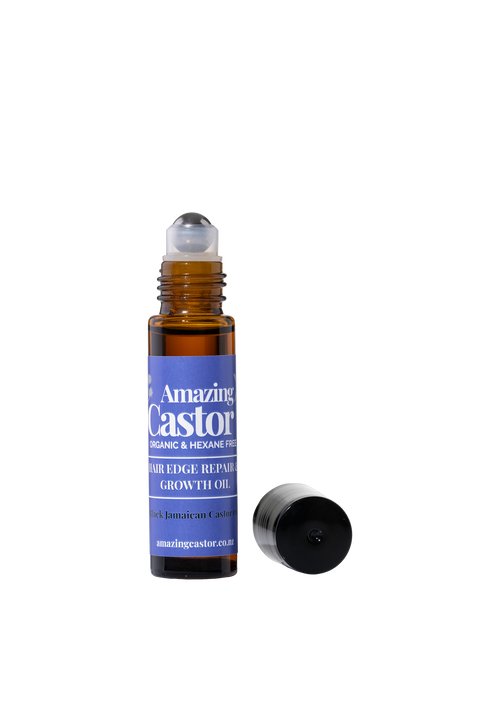 Hair Edge Repair & Growth Oil roller ball with cap off