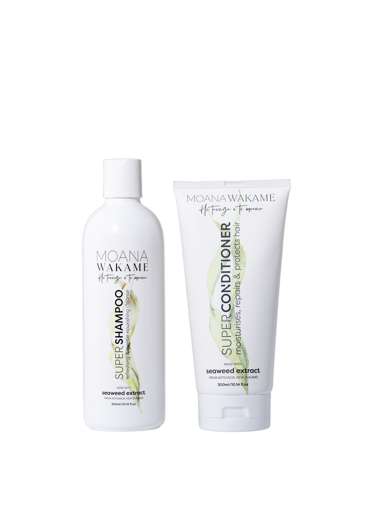 Moana Wakame Shampoo and Super Conditioner bundle