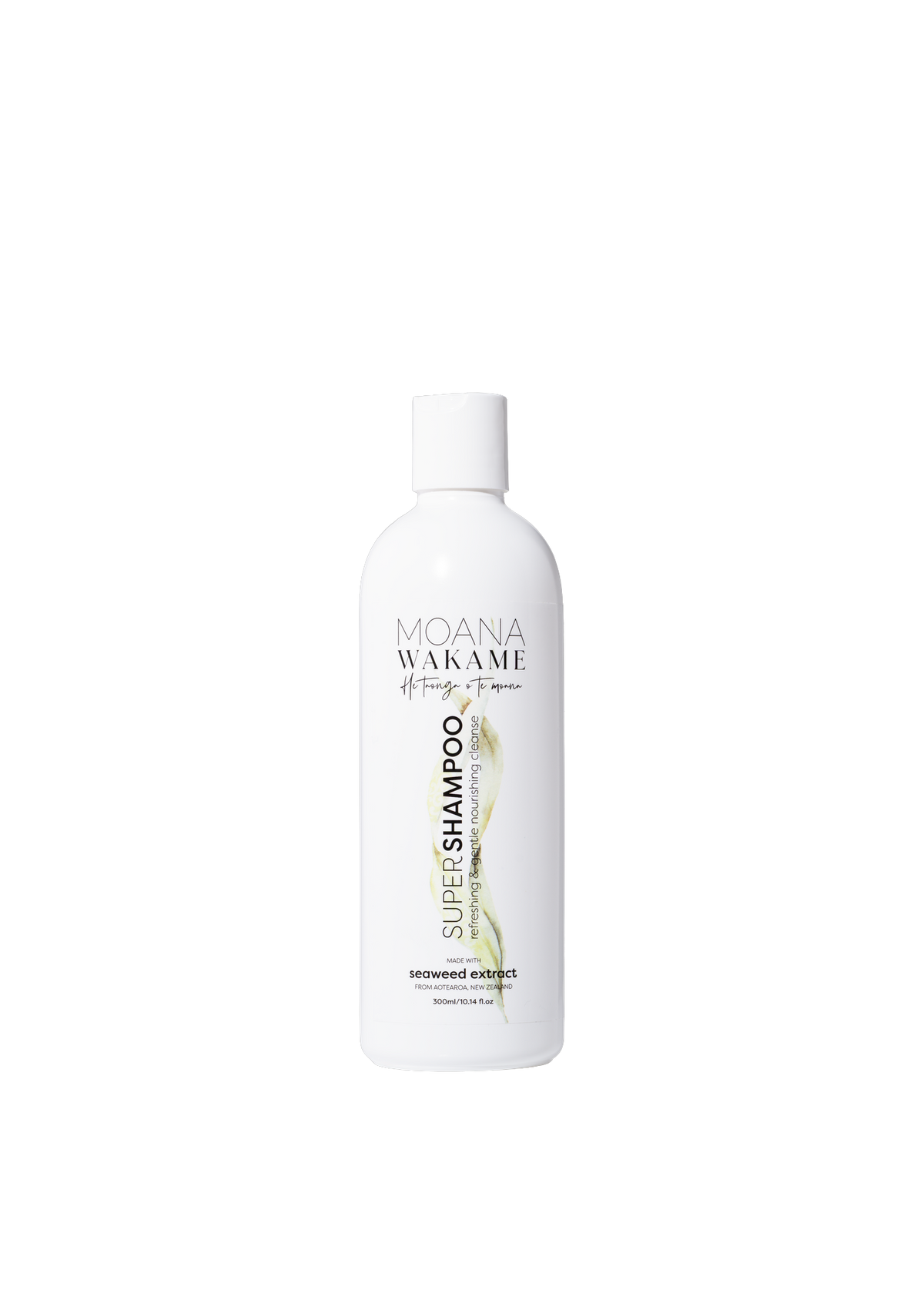 Moana Wakame Shampoo bottle