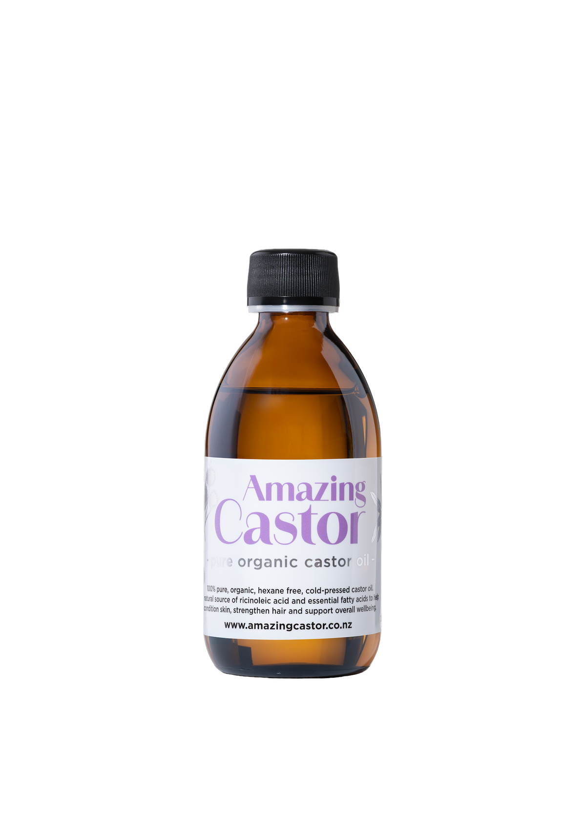 Amazing Castor organic hexane free castor oil 250ml bottle