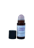 Amazing Castor organic castor oil with rose quartz roller