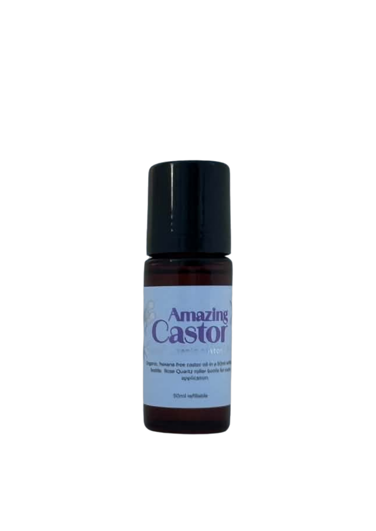 Amazing Castor rose quartz roller bottle